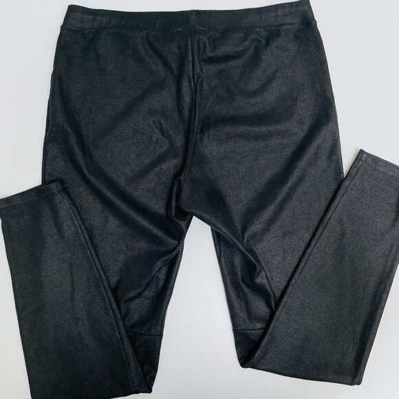 Trouve Faux Leather Leggings, Medium - Picture 2 of 3